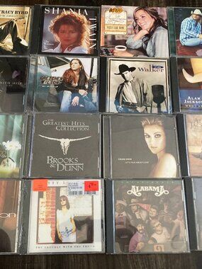 Lot of 16 Country / Country-Pop Music CDs Shania Twain, Faith Hill, Alan Jackson